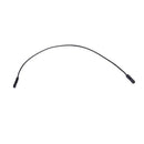 10 Pcs 21cm Length Double 1pin Female Connector Jumper Cable Black X8X5