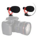 Microphone Video Windshield Condenser for DSLR Camera w/ 3.5mm Interface