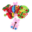 Hand Zipper Teaching Diy Weave cloth Early Education Toys Montessori Teaching OZ