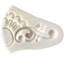 Lace corner Shape Silicone wedding Cake Decoration cake Candy Cookie Mould DISP