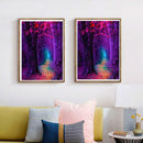 5D DIY Full Drill Diamond Painting Forest Path Cross Stitch Embroidery Kits
