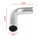 3" 90 Degree Car Inlet Pipe Aluminum Turbo Intercooler