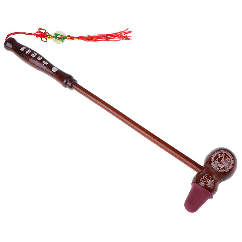 1Pc Wooden Massage Hammer Stress Relax Massage Device Knocking Hammer Stick T-3C