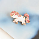 Horse Pony Enamel Pin Brooch Pins Up Little Girl Jewelry Horse Lover Gift  CJTO