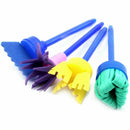 21 pieces Flower Sponge Painting Brushes for Kids Early Learning Painting D