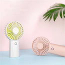 4000Mah Rechargeable Usb Handheld Mini Fan Silent Air Cooler Portable Desk