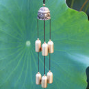 National Style  Fish Copper 6 Bells Outdoor Living Wind Chimes Yard Garden