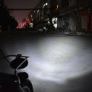 4W Bicycle Led Light Bike Horn Waterproof Flashlight With Horn For Electric F4T7