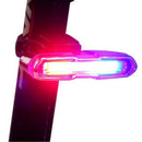 High Brightness Bike Rear Light Red/Blue, Powerful LED Bicycle Tail Light