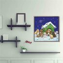 5D DIY Full Drill Diamond Painting Exaggerated Cross Stitch Kit (Pet02)