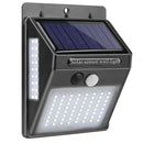 100 Led Solar Light Outdoor Solar Wall Lamp Pir Motion Sensor Waterproof Bu H3H4