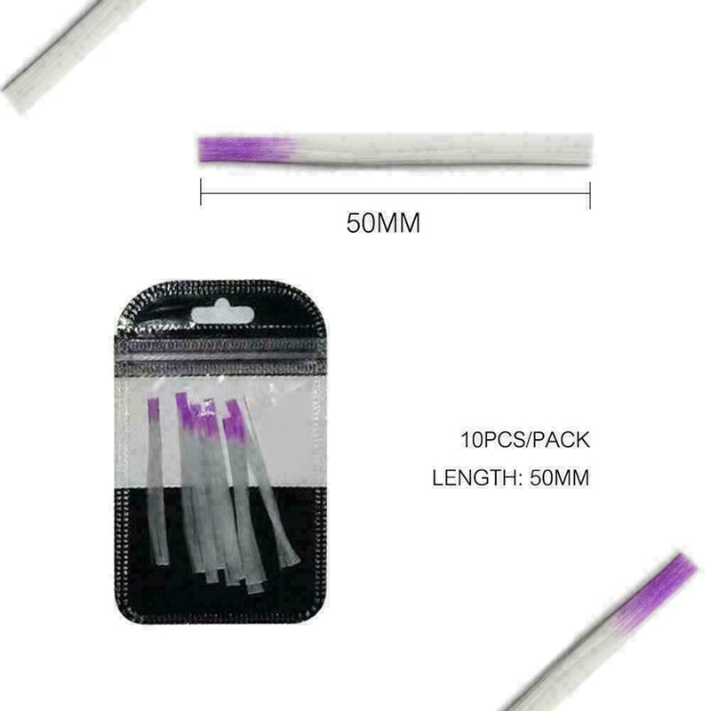 10pcs Fibernails Fiberglass For Nail Extension Acrylic Tips Salon Manicure R7E0