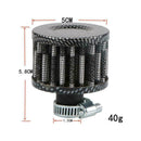 12mm Carbon Car Oil Cold Air Intake Crank Case Turbo Vent Breather Pretty X1N1