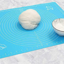 50*40cm Silicone Scale Mat Kneading Pad Kneading Kitchen Stick Cooking Non T8Z2