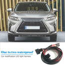 1 to 2 Wiring Harness Relay Fuse Kit 40A 12V for Offroad LED Work Light Bar