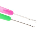 Hair Extension Needle Crochet Hook Braid Tie Weaving Knitting Pulling Wig Tools