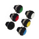 6pcs Momentary Contact 12mm Mini Round Waterproof ON/OFF Push button Switch New