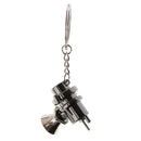 Gray Alloy Truck Lorry Car Key Ring Keyfob Keychain Creative Gift Keyring