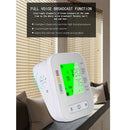 Smart Automatic Blood Pressure Monitor Upper Arm Digital BP Machine with LarH4A2