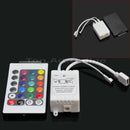 New 24-keys DC-12V Control Module Remote Controller for RGB LED Strip Light