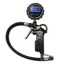 Digital Tire Pressure Inflator Gauge LCD Display, with  Rubber Hose for Most