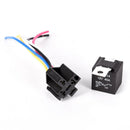 Waterproof Automotive Relay 12V 5Pin 40A Car Relay 12V 5Pin With Relay Socket 3C