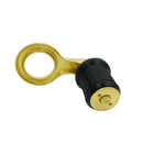 Drain Plug Rubber Stainless Steel Twist Boat Hull Livewell Drain Plugs