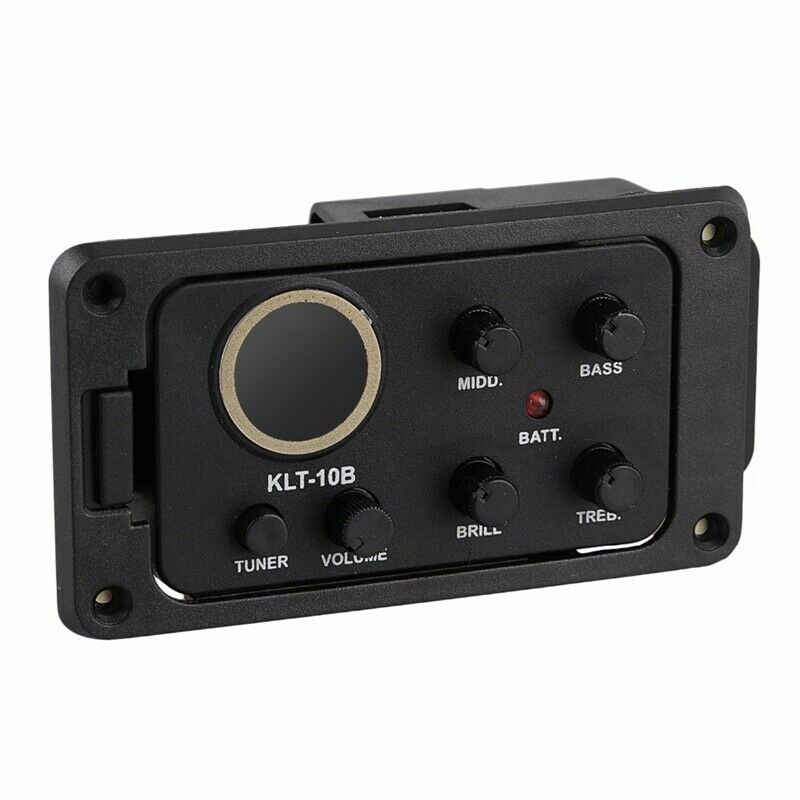 Guitar Lcd Pickup Eq Equalizer Folk Acoustic Guitar Four-Section With Tunin