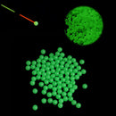 100Pcs 5mm Round Luminous Glow Rig Beads Sea Fishing Lure Lures Floating Tackles