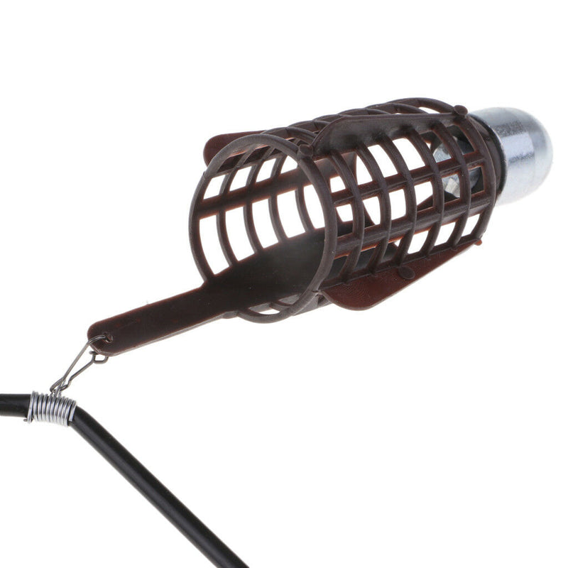 3pcs   Bait Cage Fishing Trap Basket Feeder Holder Fishing Accessories