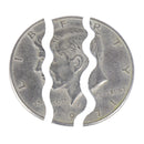 1Pc Three Fold Bite Ccoin Dollars Magic Close-up Magic Tricks Prop Bite Co Kw