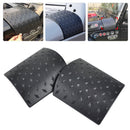 2x Hood Cowl Body Armor Cover Plate Frame Trim fit for Jeep Wrangler Jk 2007-16