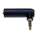 3.5mm Male to Female 90 Degree Adapter Audio Mic Stereo Plug Connector