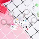 2x Simulation tooth pendant keychain small promotional gifts Dental Hospitals F9