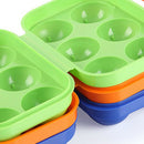 2PCS 6-Cell Egg Box Folding  Egg Holder Storage Box Container Hiking Picnic SFH