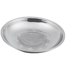 Camping 17.8cm Dia Stainless Steel Tableware Dinner Plate Food Container