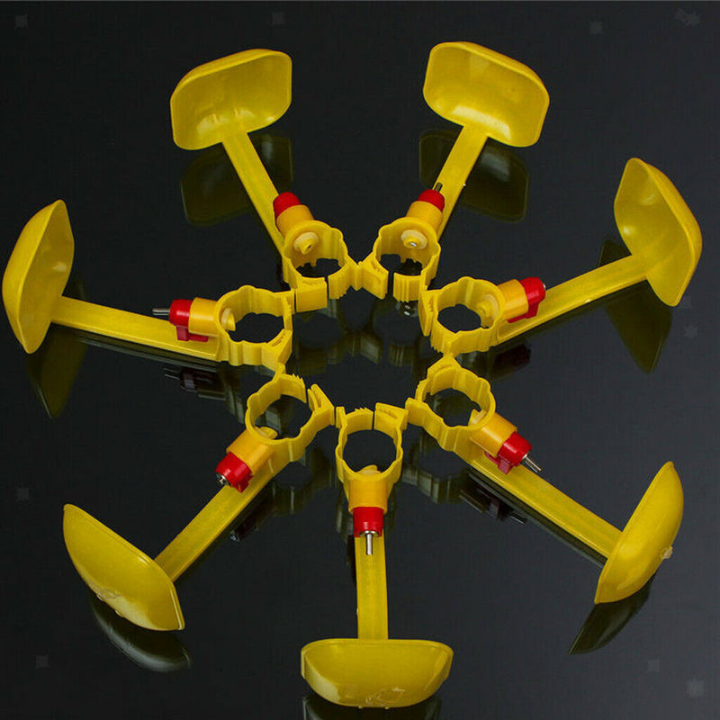 20 Pcs Automatic Poultry Watering Cups Waterers Water Drinker Feeder for Chicken