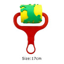5pcs Plastic Handle EVA Sponge Brushes Seal Kids Painting Graffiti Tools