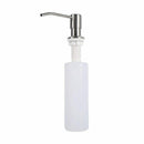 304 Stainless Steel +ABS Liquid Soap Dispenser Bathroom Kitchen Sink Pump  FUU