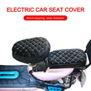 Motorcycle Seat Cover Plush Soft Protector Motorbike Electric Scooter Pad Mat