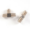 2 Way Satellite F Type T Junction Screw Connector Y Splitter TV Virgin Cable LJ