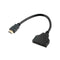 2 in 1 HDMI Splitter Cable Verteiler Adapter Full HD 1080P V2P3 M6H0 R6B5