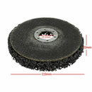 2pcs Abrasive Poly Strip Disc Wheels 46 Grits 115 x 22mm Rust Paint Remover