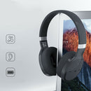 VJ087 Wireless Bluetooth Headphone Foldable Deep Bass Bluetooth Headset Gray