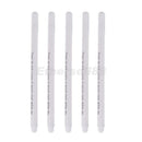 5pcs Vanishing Fabric Markers Water Erasable Pen Water Soluble Pens White