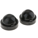 2 Pack Black Waterproof Cover For Car Headlight HID LED Dust Housing Seal Cap