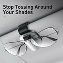 Baseus Universal Car Sun Visor Glasses Sunglasses Clip Eyewear Card Holder