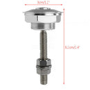 Universal Car Aluminum Push Button Hood Pins Lock Clip Kit Quick Latch