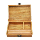 Portable Wooden Storage Box Holder Hand Cigarette Tool Box Case F
