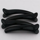 12 Pcs Women Fashion Black Plastic Single Prong DIY Hairstyle Hair Clip ME